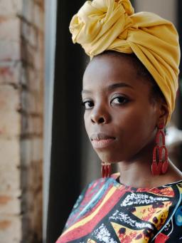 Foulard Kente Soie