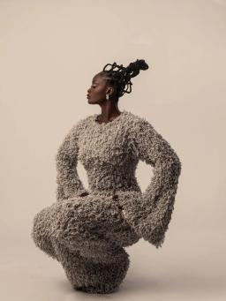 Kaftan Soie Perlé
