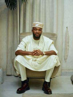 Chemise Lin Agbada