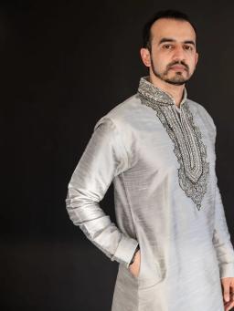 Chemise Lin Agbada